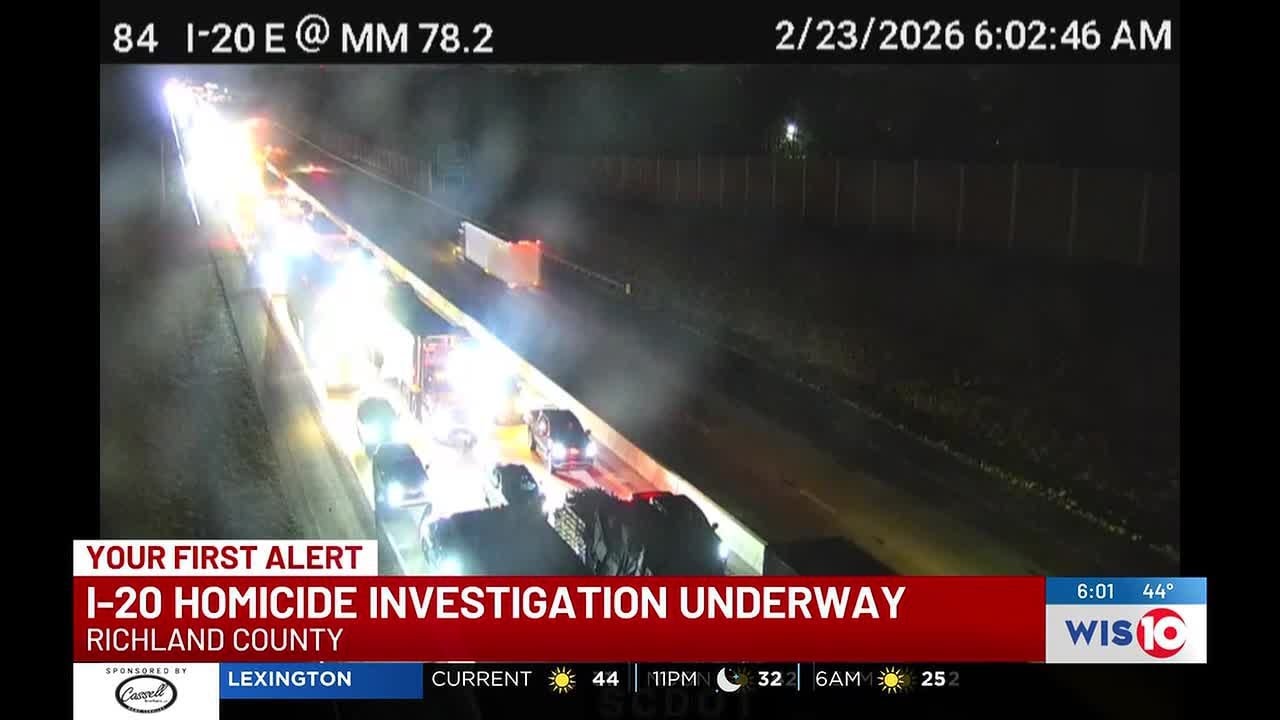 RCSD: Homicide victim on I-20 believed to have been shot