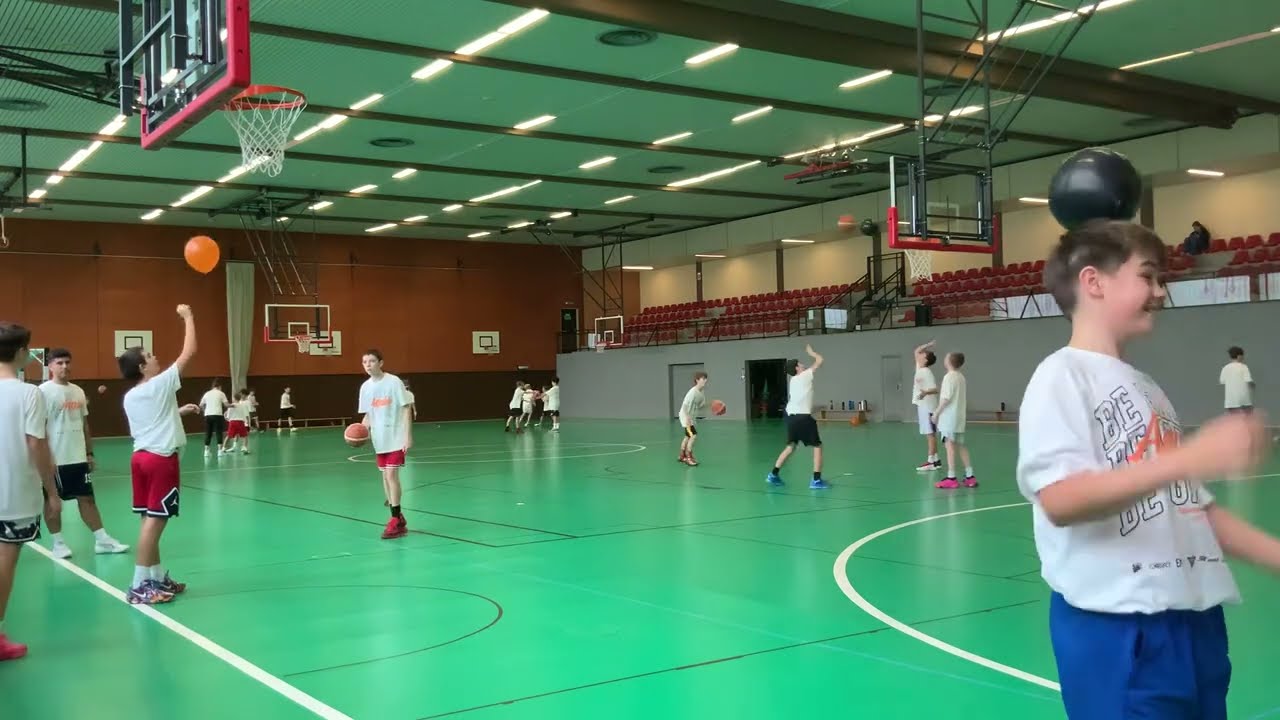 Ofek Pazuelo in action at the Be great again camp in Luxembourg 