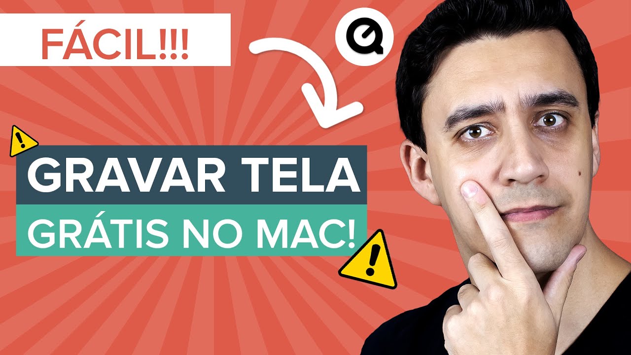 ✅ Como GRAVAR a TELA do macOS com o QuickTime Player GR&Aacute;TIS (2026)