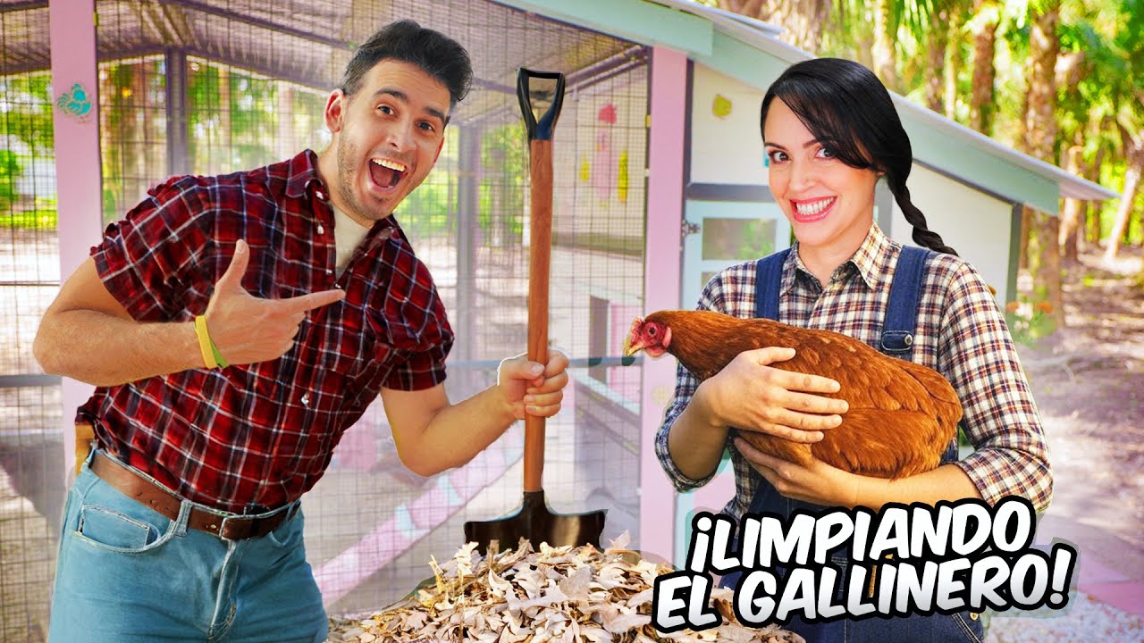 LIMPIAMOS el GALLINERO y Pusimos Un NIDO para Las Gallinitas 😍 La Finquita Bonita