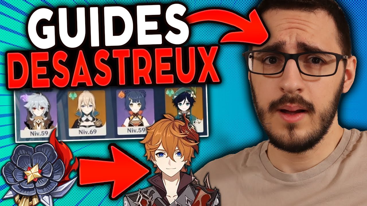 Mes 1er guides étaient HORRIBLES ! React de mes 1ères vidéos Genshin Impact