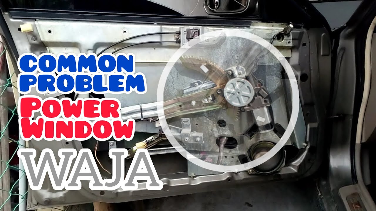 Lagi.. Tukar Motor Power Window | Proton Waja MMC