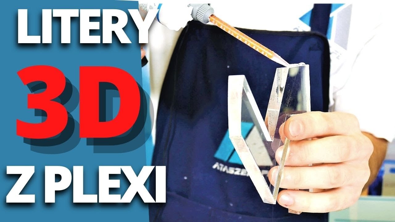Bezbarwny klej do plexi - liter 3D, stojak&oacute;w i innych
