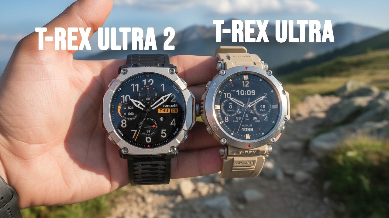 Amazfit T-Rex Ultra 2 vs T-Rex Ultra - What’s Actually Improved?
