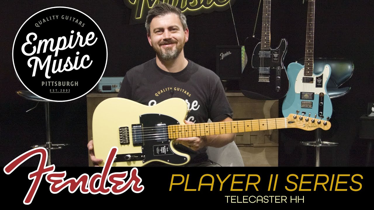 ПЕРВЫЙ ВЗГЛЯД - Fender Player II Telecaster HH - EMPIRE MUSIC