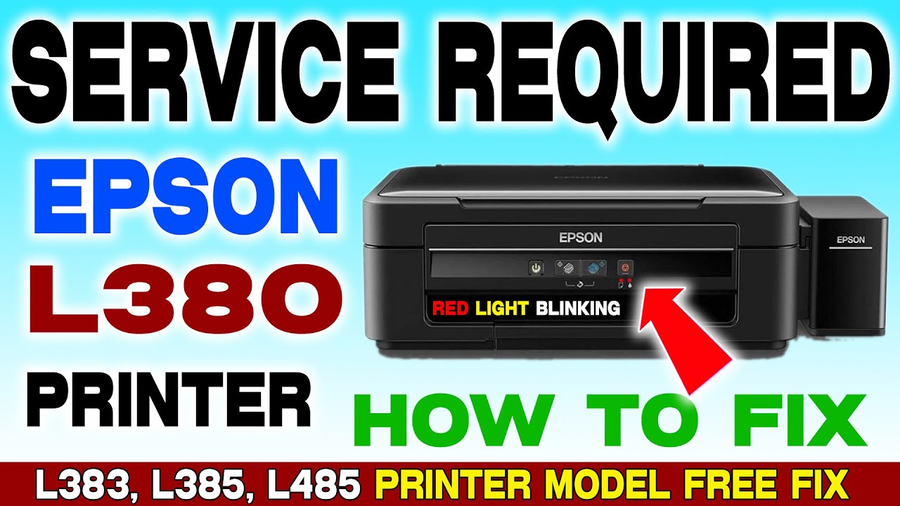 How to Reset the Epson L380 Printer: Easy Step-by-Step Guide