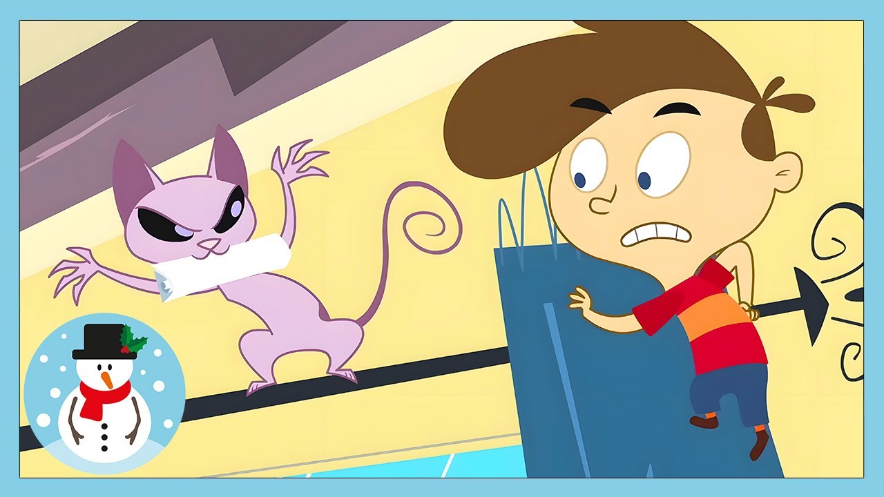 ¡Devuélveme eso! | Niño contra gato | WildBrain Historias De Miedo Para Niños 👻 🎃