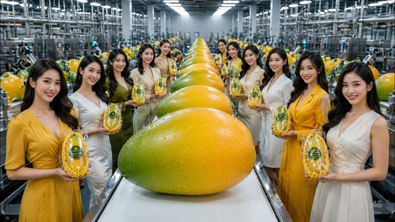 Inside the Mango Factory: Modern Export Processing & Packaging