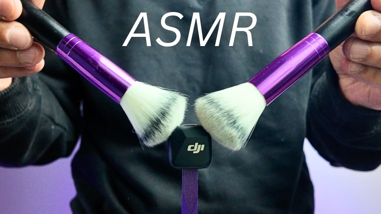 ASMR MIC BRUSHING ( NO TALKING, TINY MIC)