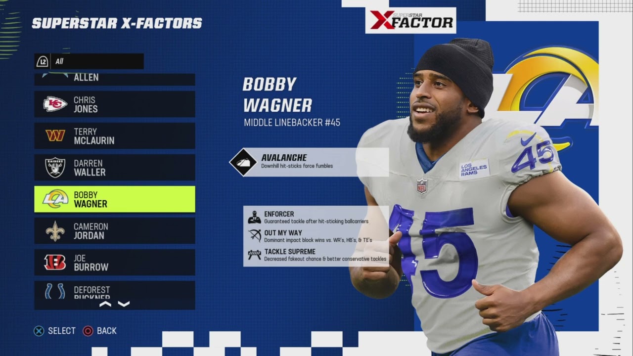 Madden NFL 23 - Every Superstar X-Factor!