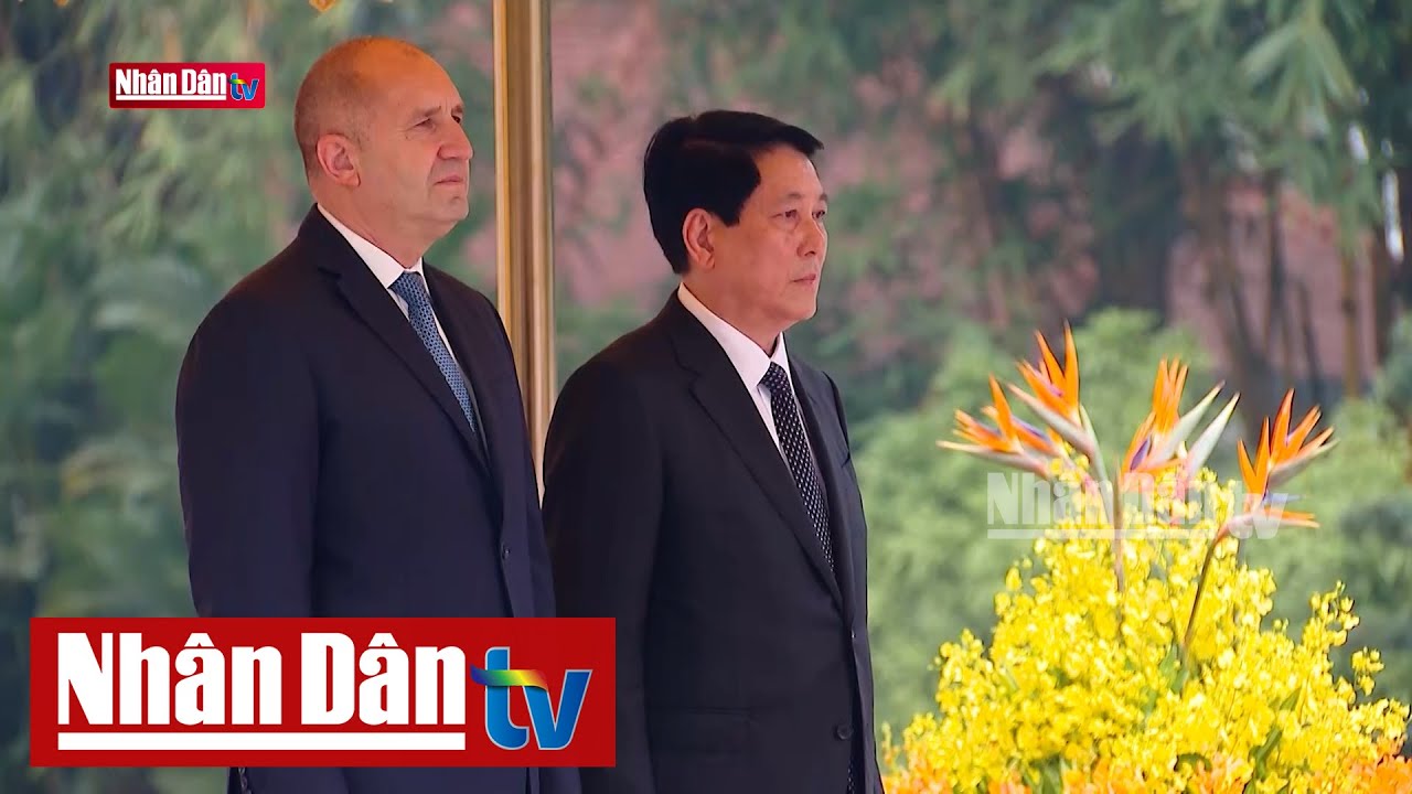 Chủ tịch nước hội đàm với Tổng thống Bulgaria