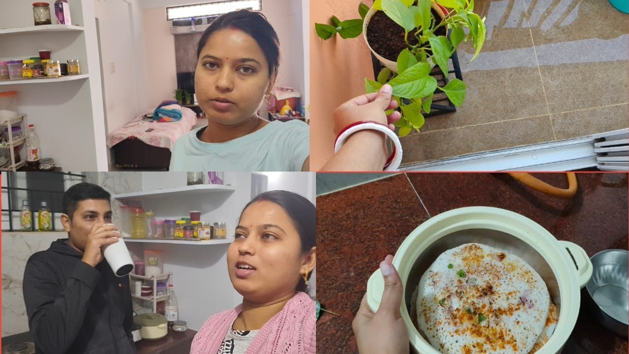 আমি কোনো Healthy খাবার বললে ও খেতে চায় না | রাতে বানালাম Onion uttapam 