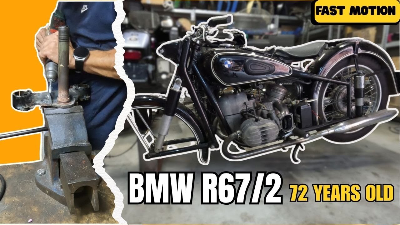 Restoring BMW R67/2 Forks After 70 Years / Part 2