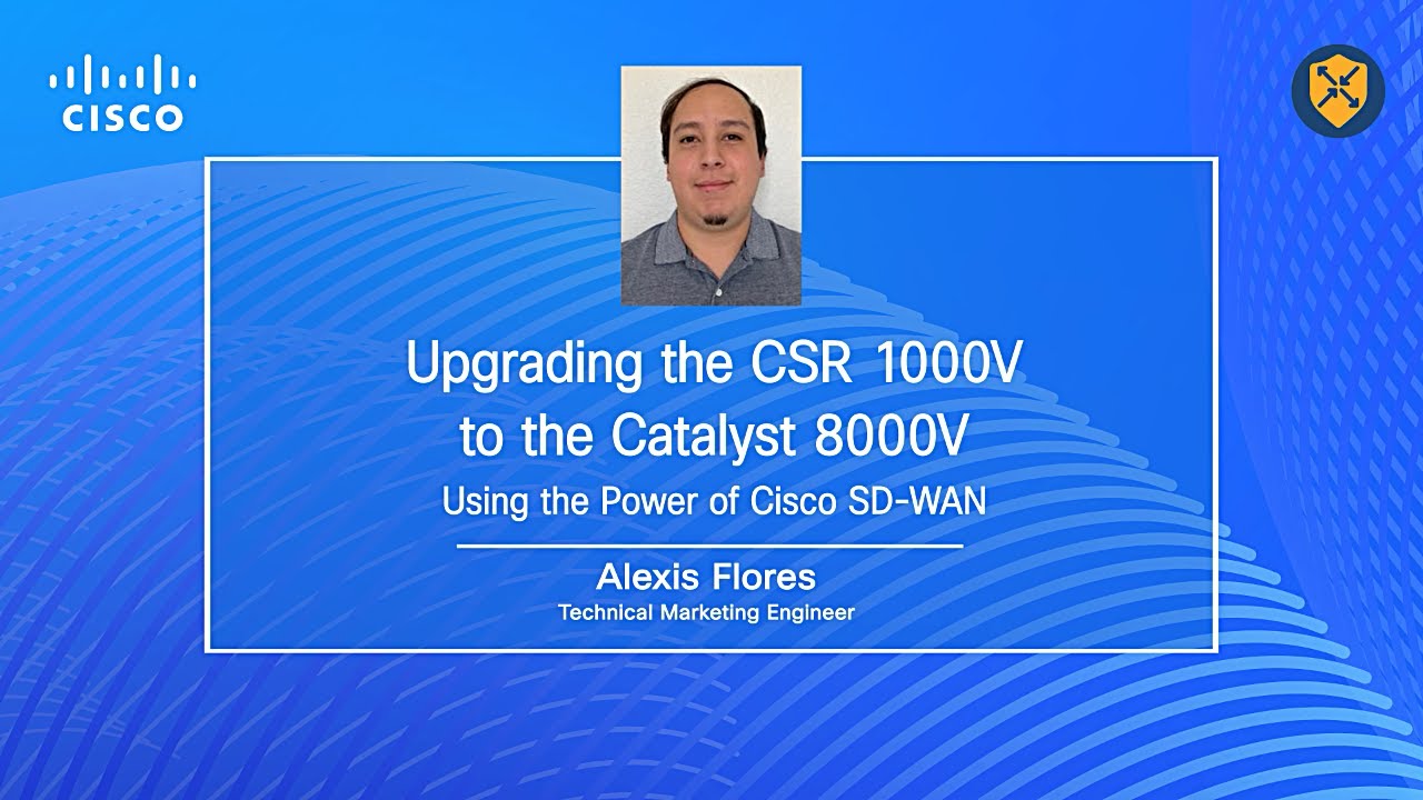 CSR 1000V to Catalyst 8000V Upgrade -  Controller Mode