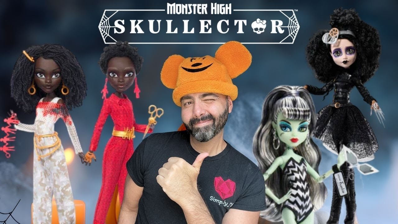 Monster High Skullector Catch Up! | Frankie Barbie, US, Edward Scissorhands