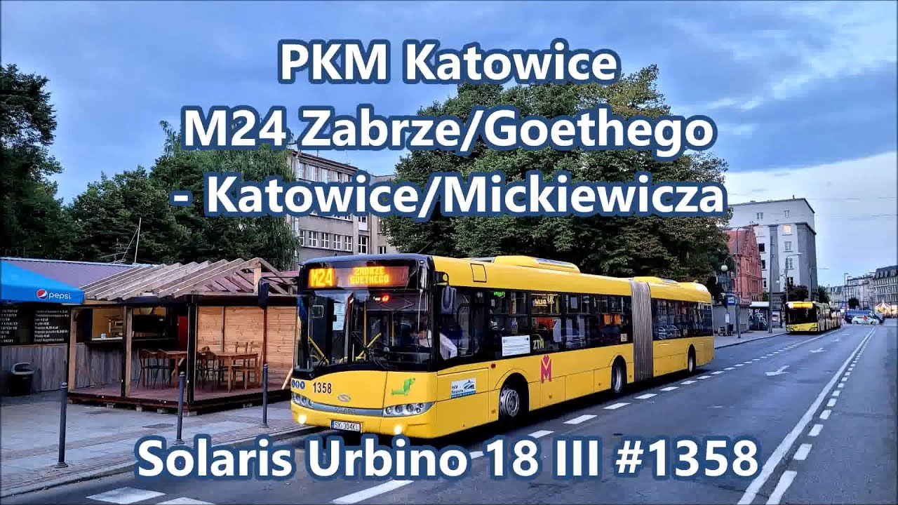 PKM Katowice - linia M24, Solaris Urbino 18 III #1358