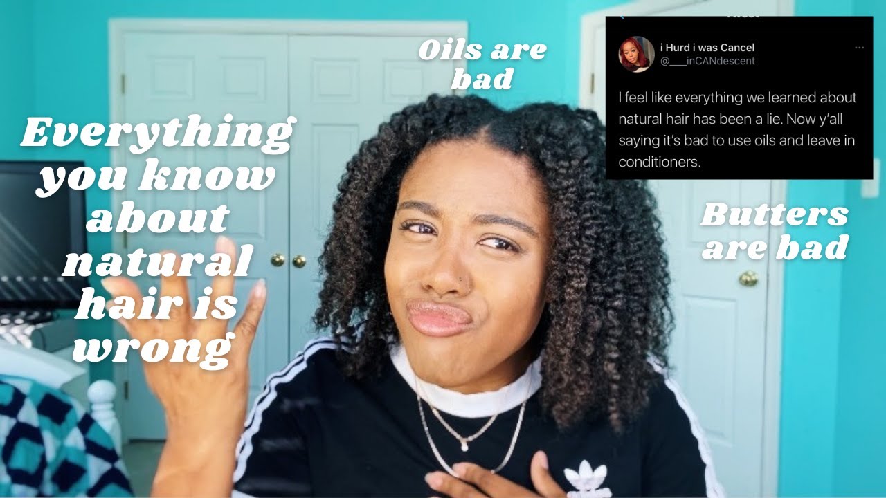 Why Natural Hair Advice Sucks | Why I Hate The Natural Hair Community | The Curly Girl Method Rant