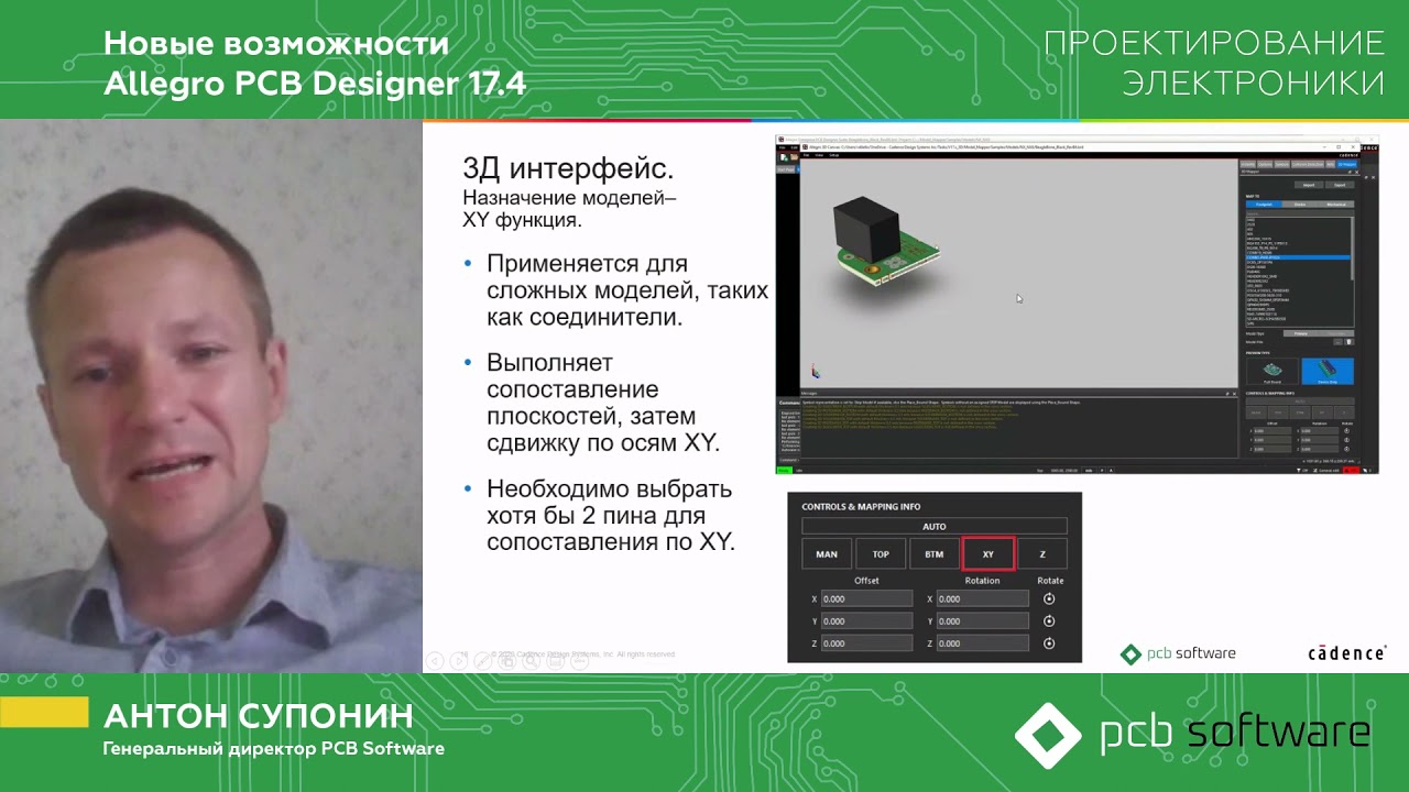 Новые возможности Allegro PCB Designer 17.4 (онлайн конференция 2021)