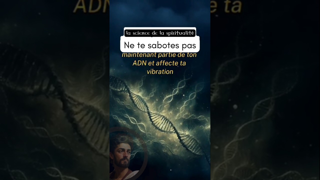 Sois conscient de ça et ne te sabotes plus  