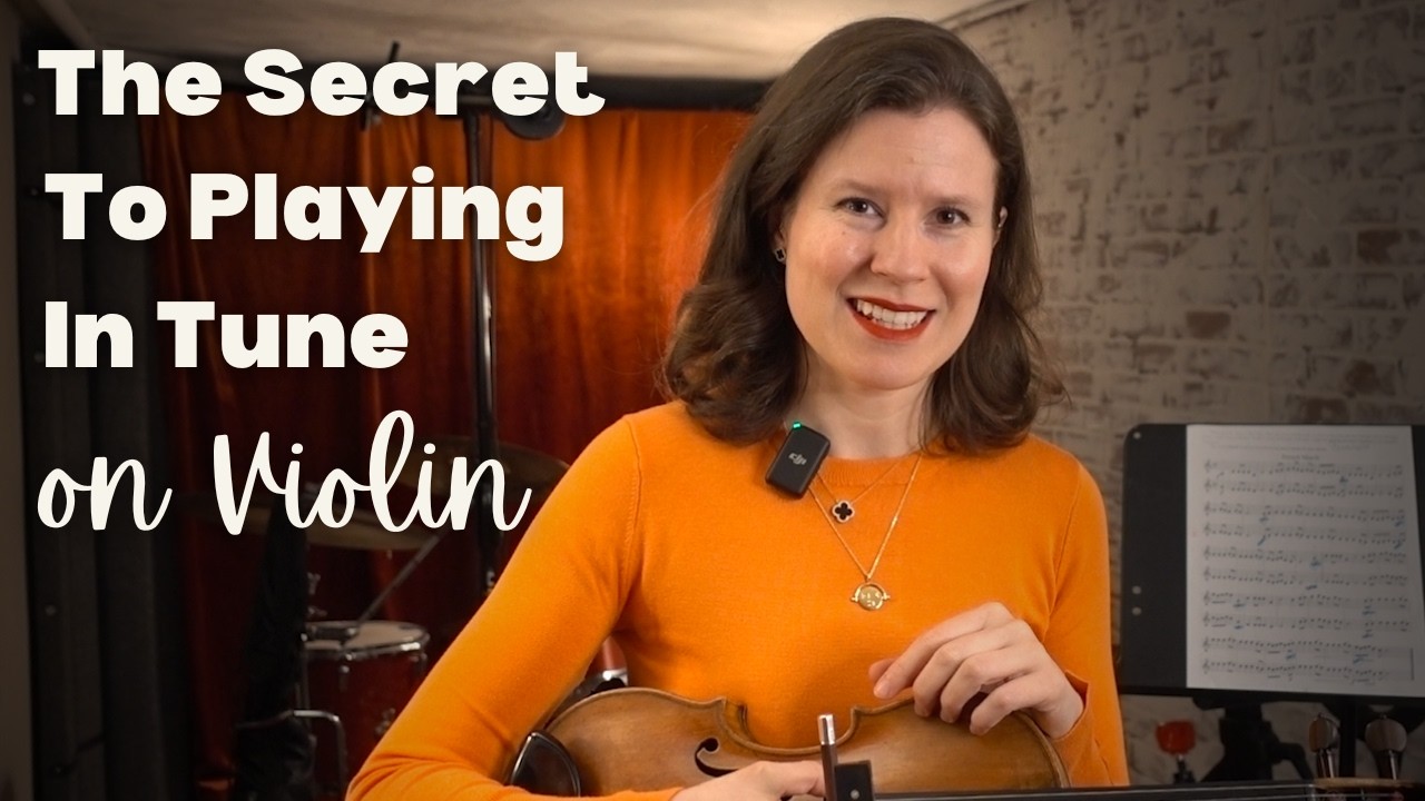 How To Play Violin In Tune (it's not what you think)