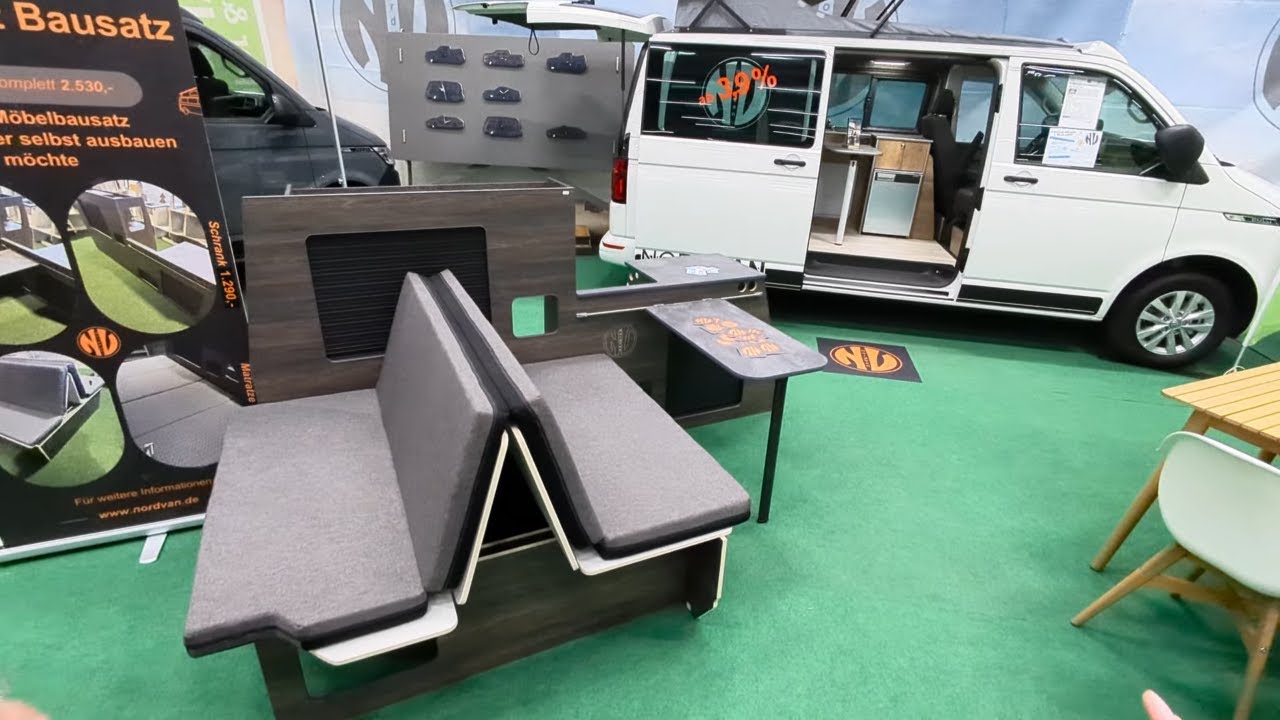 NordVan auf der R&C Hamburg 24 | Tolle Camper + ein g&uuml;nstiger M&ouml;bel-Bausatz f&uuml;r Bullis | #nordvan.de
