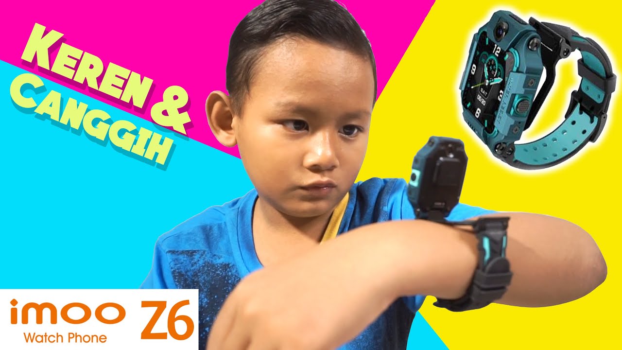 Drama Jam Tangan Imoo Z6 Asli Original -  Canggih Dengan 2 Kamera