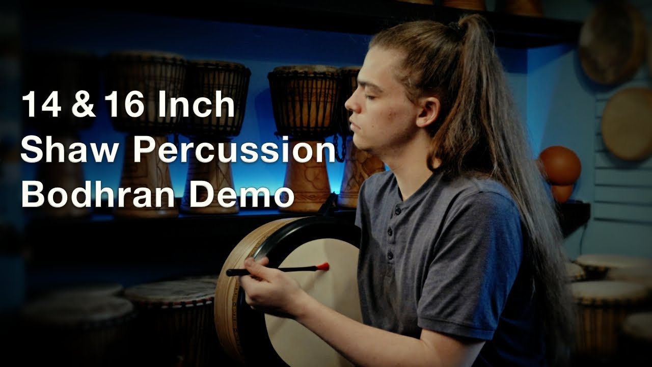 Oisin Hannigan Shaw Percussion Bodhran Demo