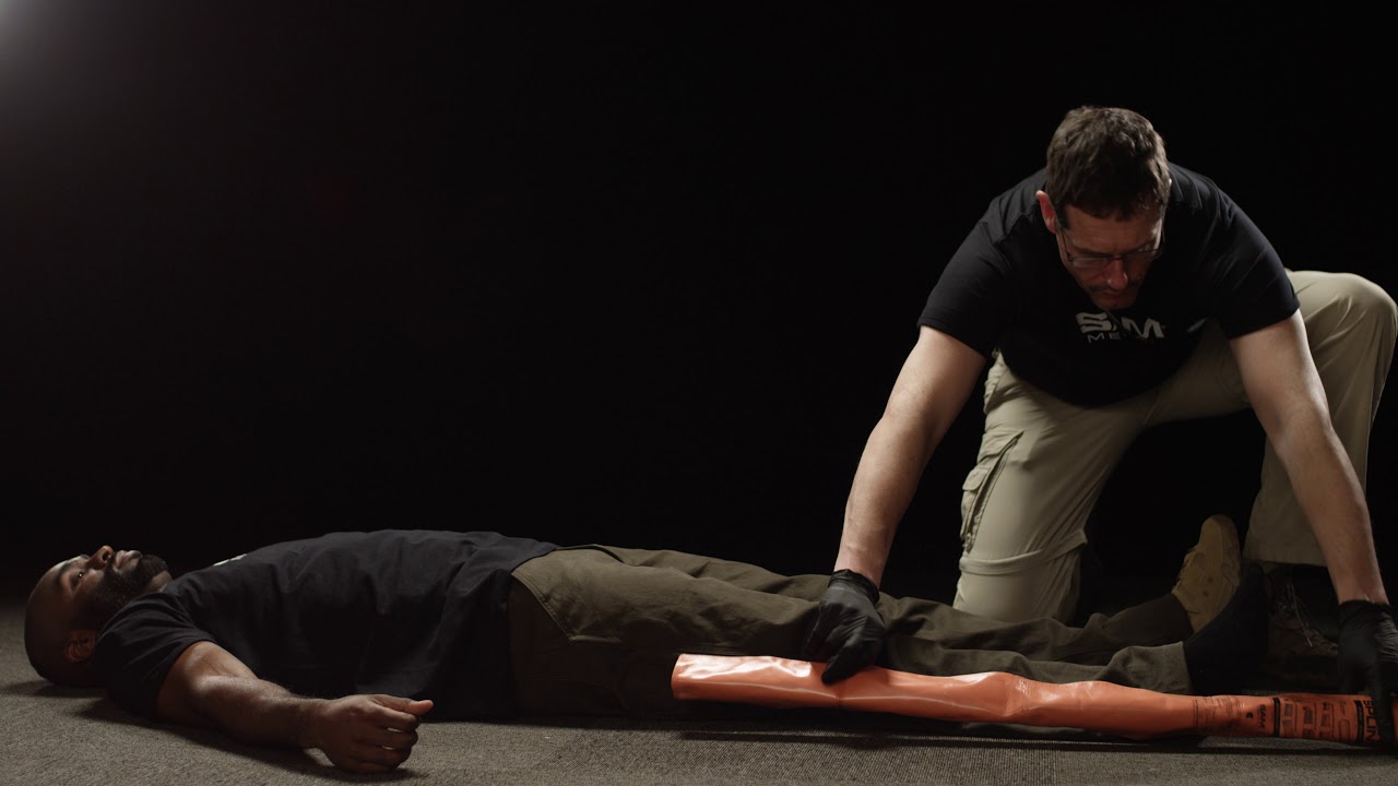 SAM® Splint Training | Single Long Leg | SAM Medical