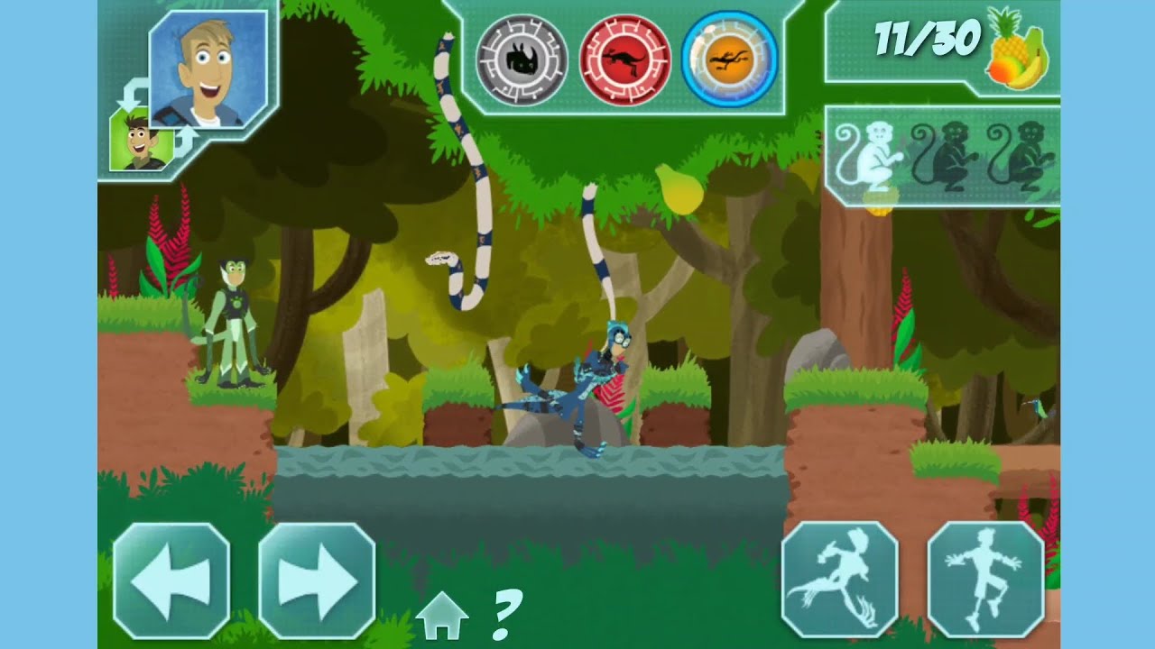 Wild Kratts - Monkey Mayhem (LEVEL 9: WALKING ON WATER!)