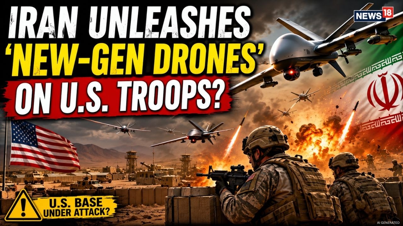 LIVE: Iran Launches New Drone Wave Toward U.S Bases? Gulf Crisis On Edge| US Troops on Ground | N18G