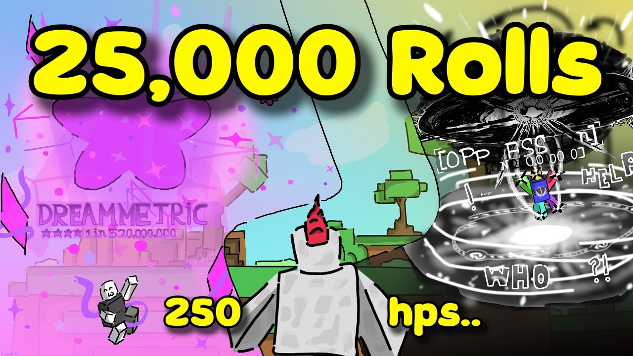 Я выбросил DREAMMETRIC и OPPRESSION на 25 000 БРОСКОВ!!! | Sol's RNG Eon 1-8