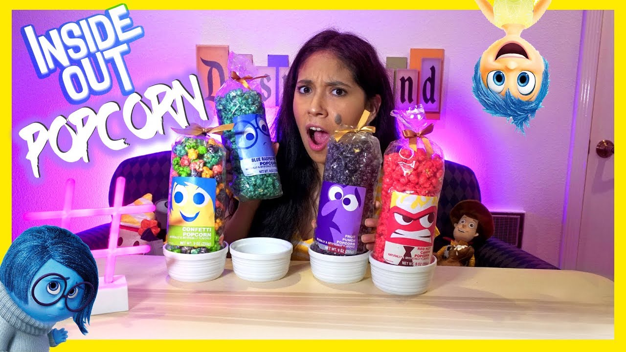 Really Awesome Inside Out Popcorn from Pixar Pier! | Disneyland Resort