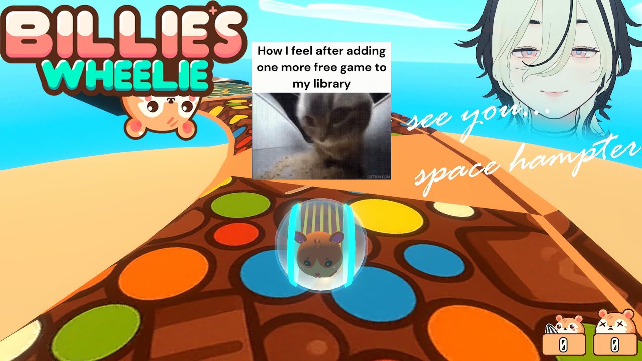【Billie's Wheelie】take my hand, we are going beyond the speed of hampter