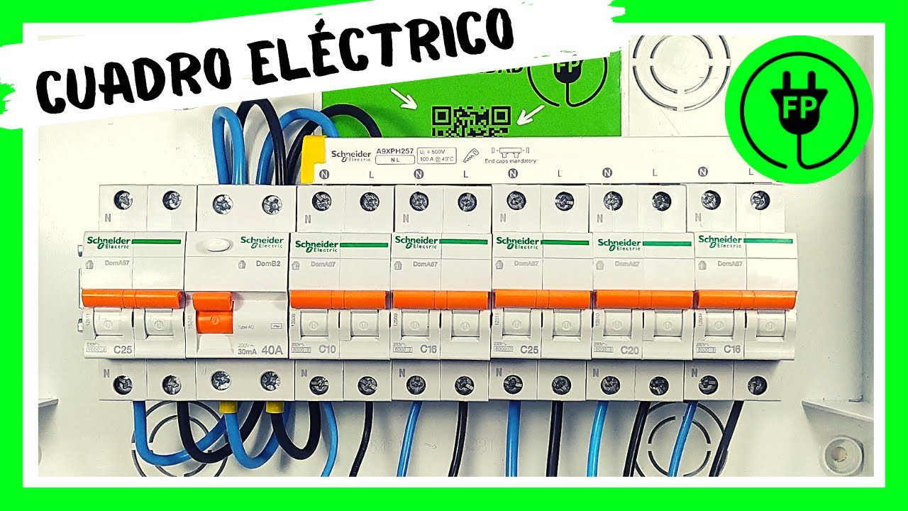 Instalar y cablear CUADRO ELÉCTRICO de VIVIENDA BÁSICO | ELECTRICIDAD BÁSICA DOMICILIARIA