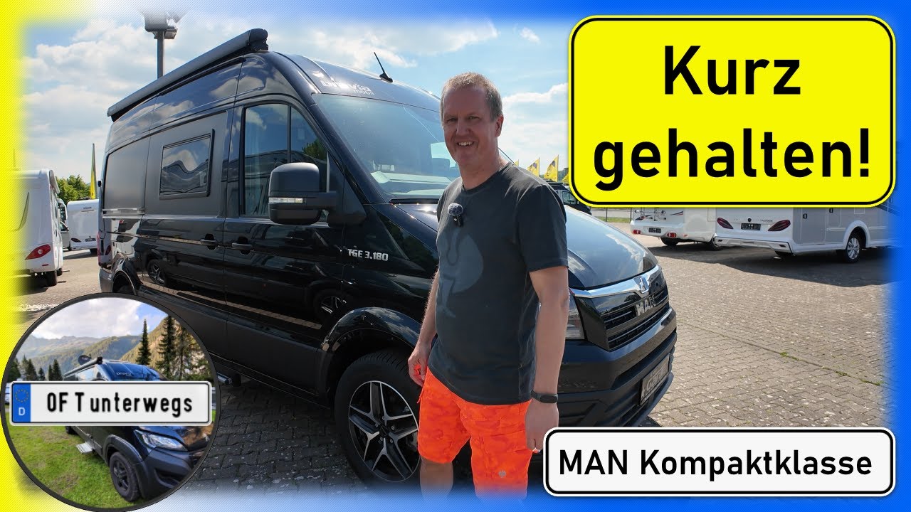 BRAVIA Swan 600: MAN 6 Meter als Kastenwagen Wohnmobil mit gehobener Ausstattung.