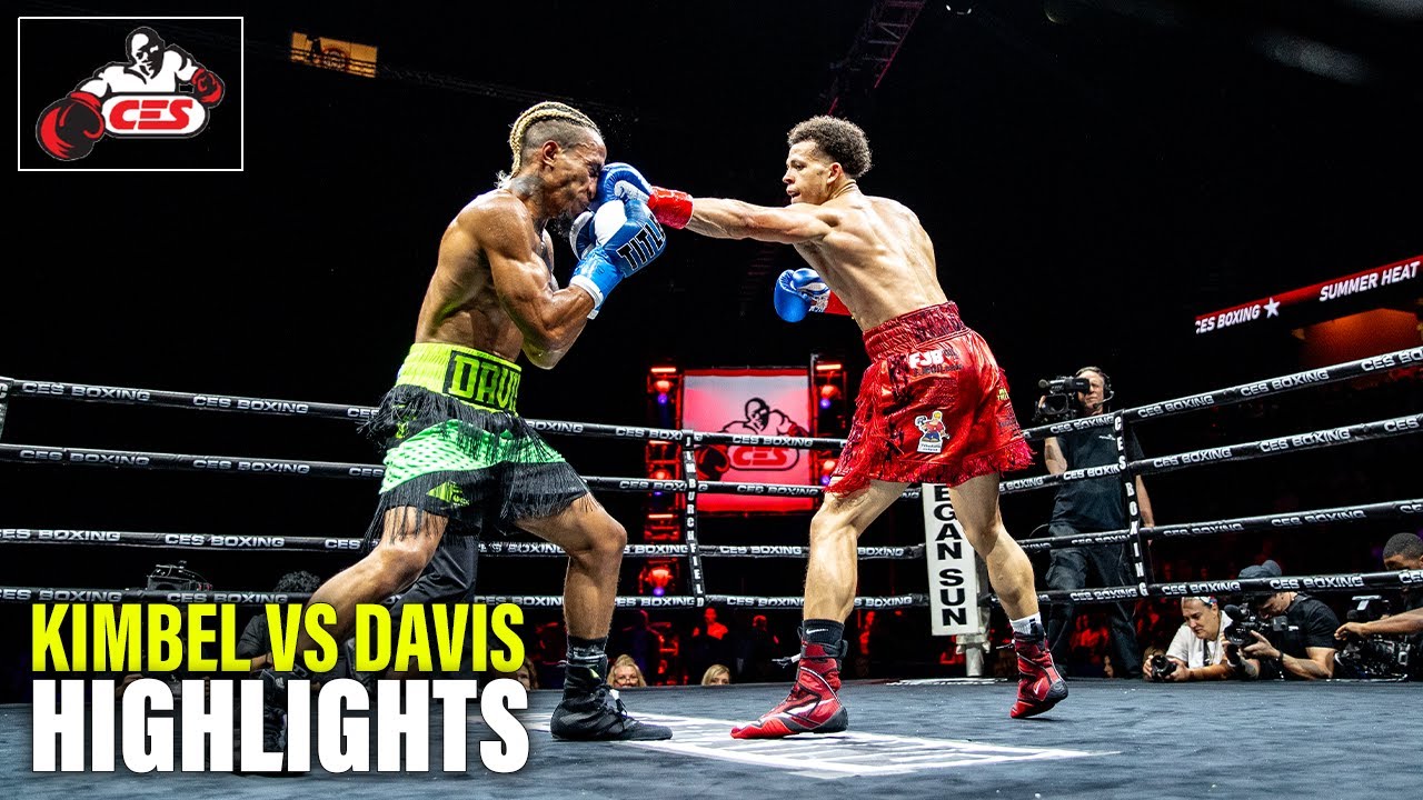 MIKE KIMBEL VS STEPHEN DAVIS HIGHLIGHTS | CES BOXING