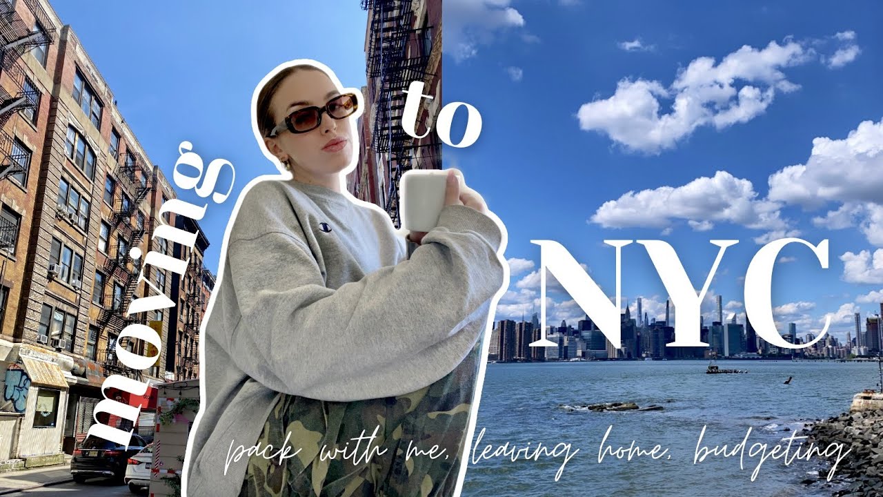 I'M MOVING TO NYC! | PACK WITH ME, LEAVING HOME, HOW I'M DOING IT *EMOTIONAL* pt 1