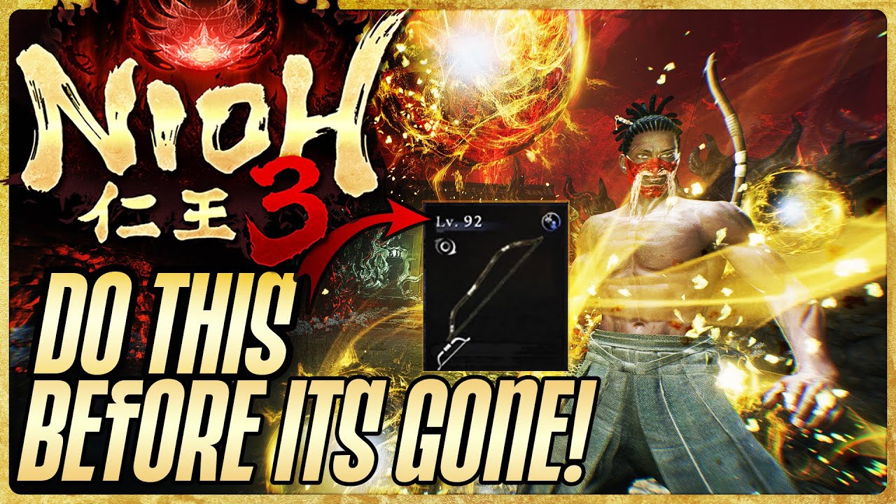 NIOH 3 | GET LEVEL 90+ GEAR EARLY! #nioh3 (PATCHED)