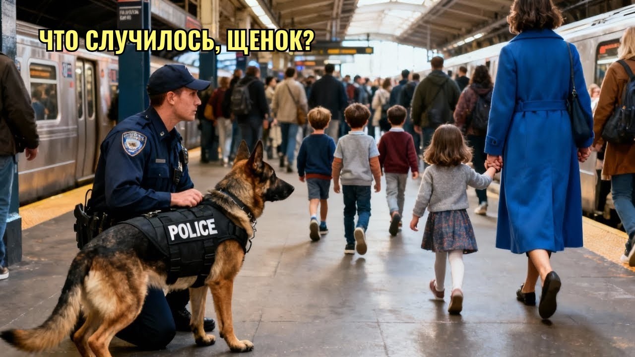ДЕВОЧКА сделала ТАЙНЫЙ знак полицейской СОБАКЕ — то, что произошло потом, УДИВИЛО ВСЕХ