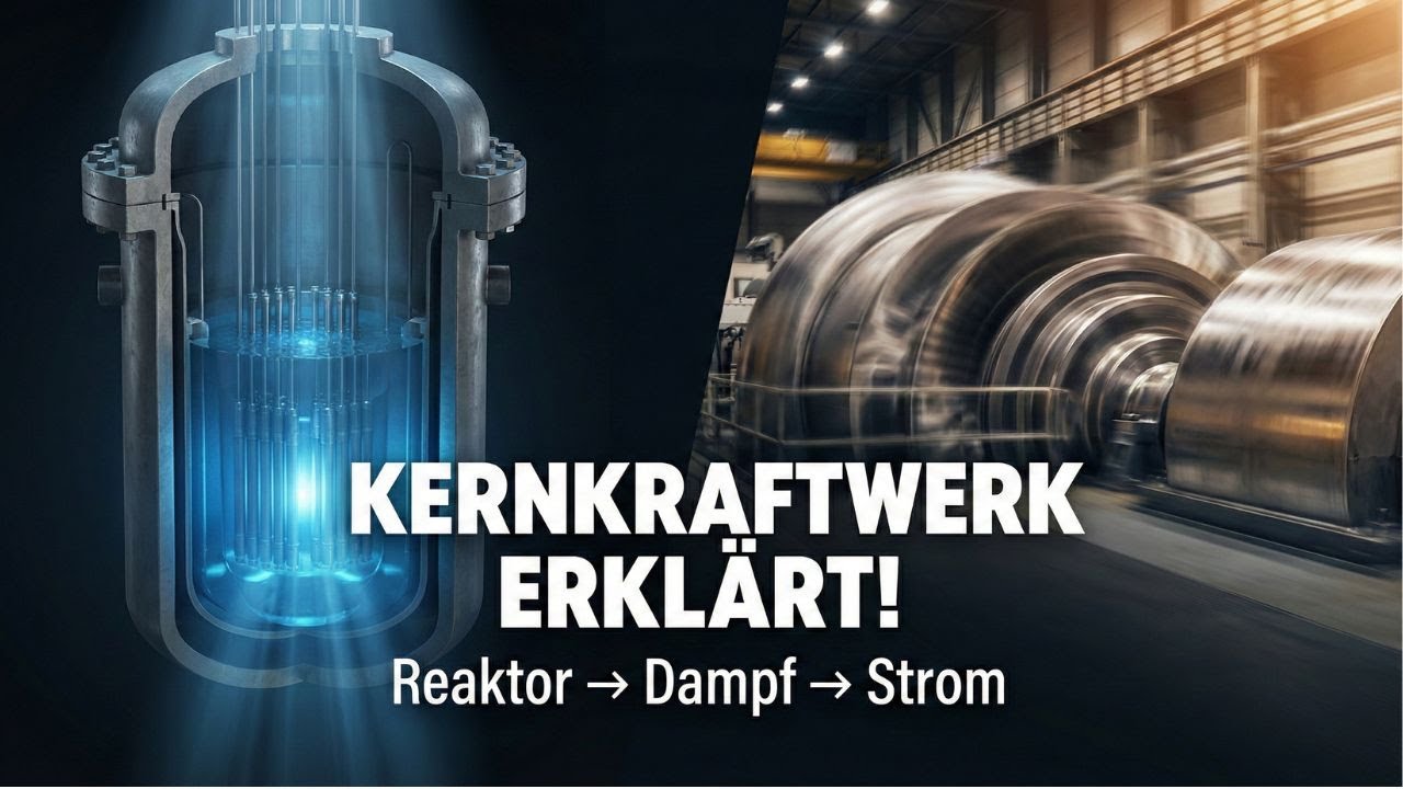 Wie funktioniert ein Kernkraftwerk wirklich? (Einfach erklärt)