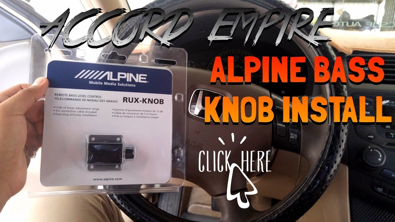 How to Install Bass Knob for AMP