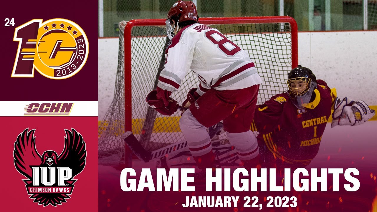 Highlights 1/22/23 #24 Chippewas vs Crimson Hawks (MD3)