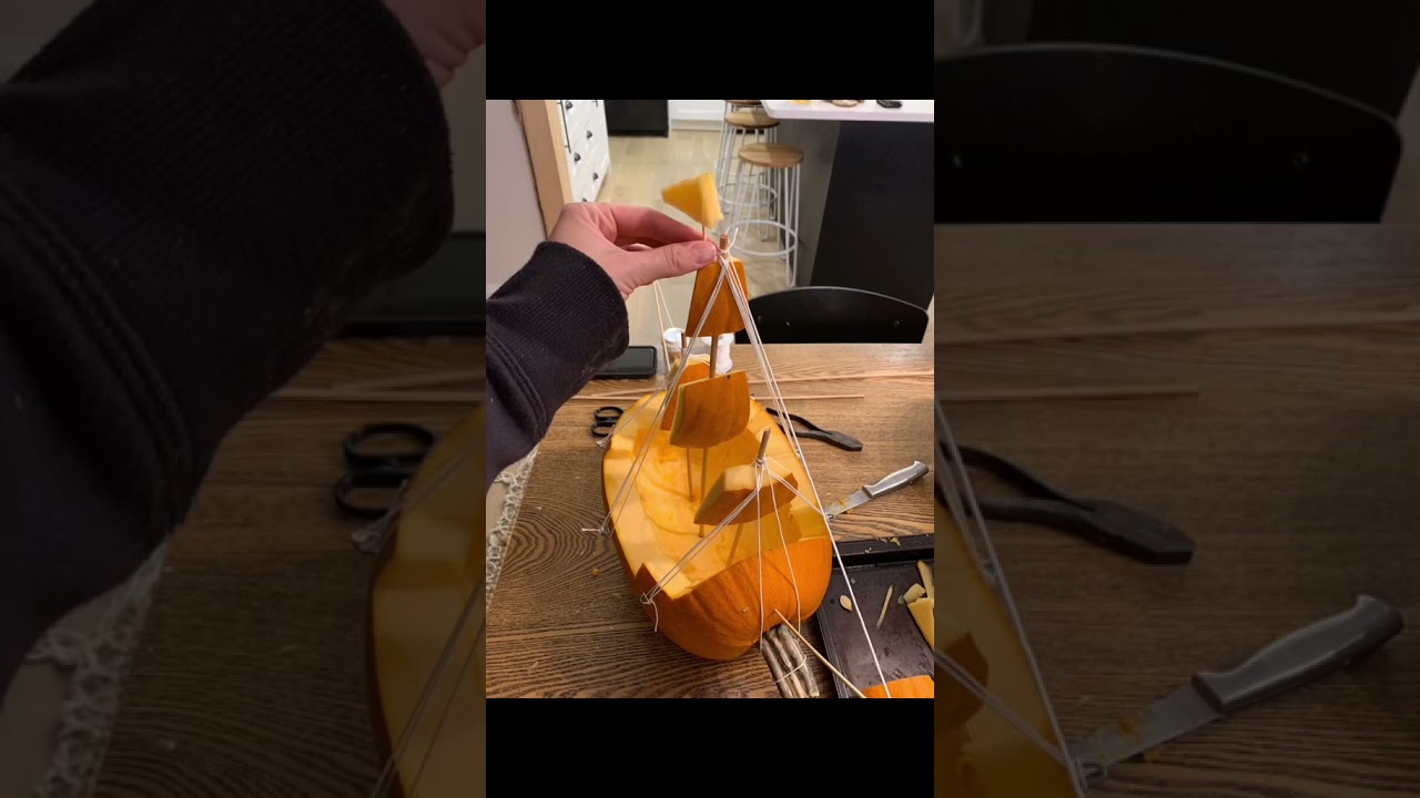 Pumpkin SHIP!!😂 #Pirates of the Caribbean #shorts