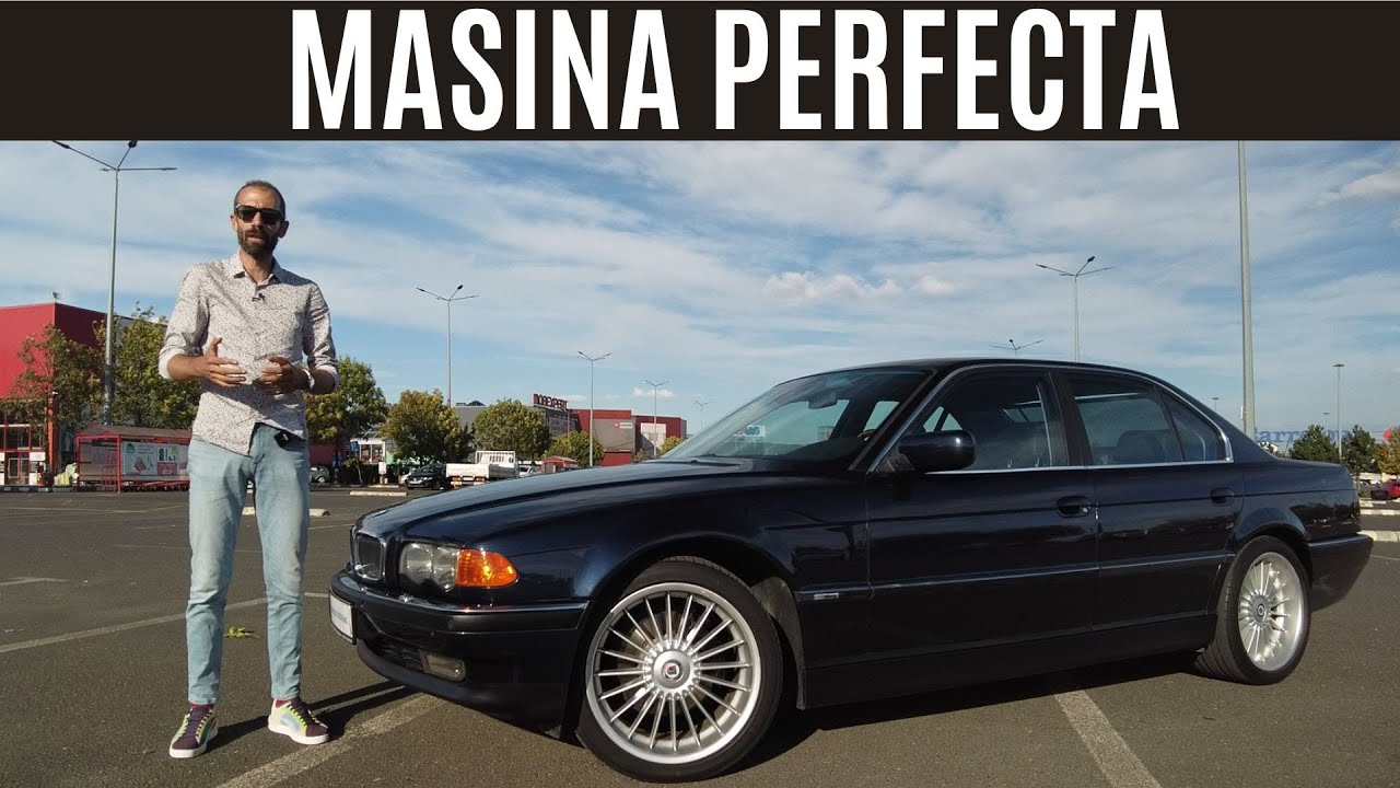 BMW E38 735i din 1999 - Masina cu TV, Navigatie si Masaj in Scaune