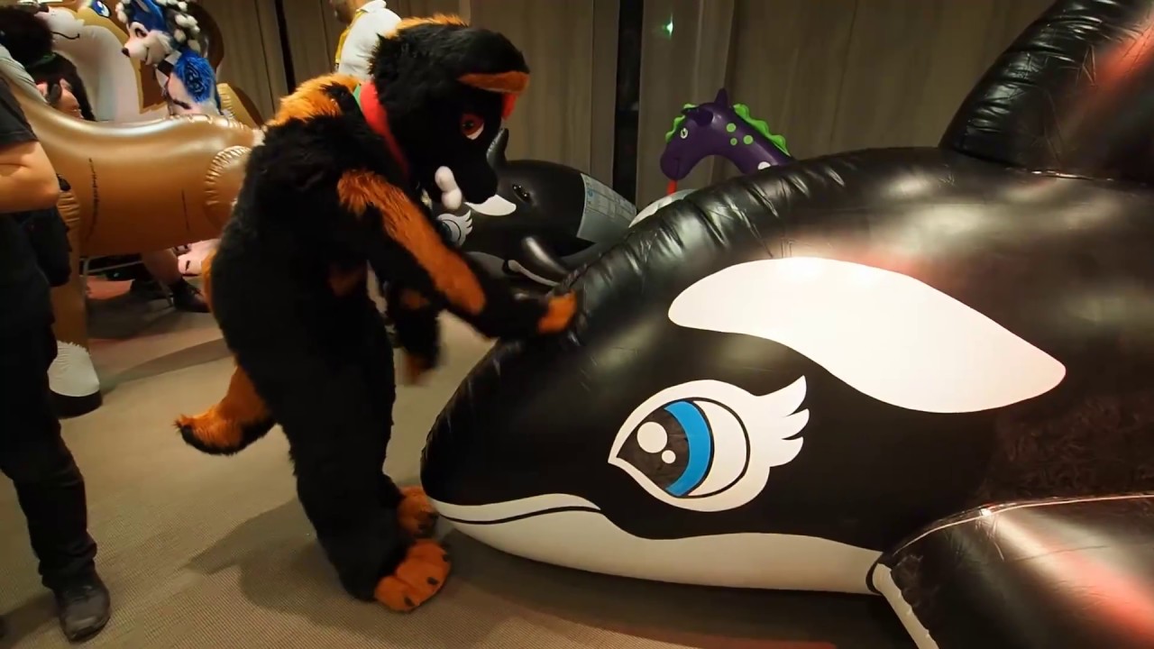Inflatable Community Gathering at EF 24 Eurofurence 2018