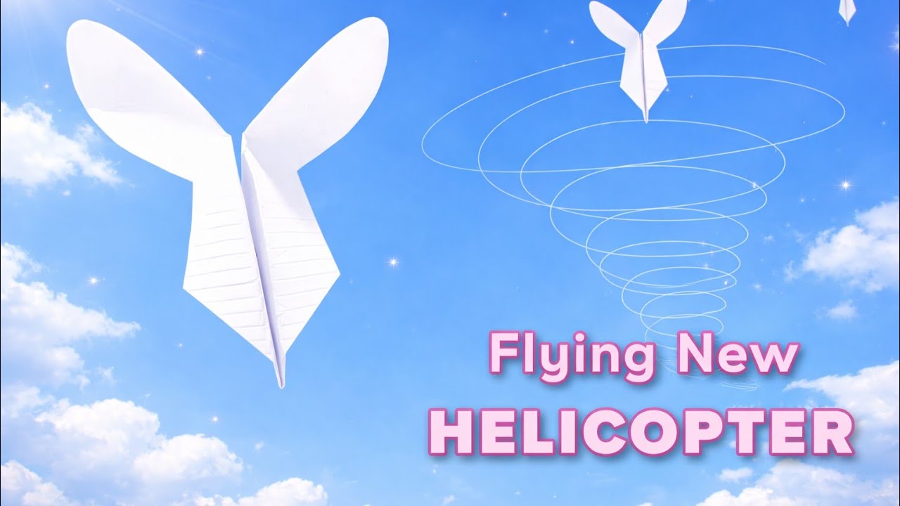 How to make flying mini helicopter 