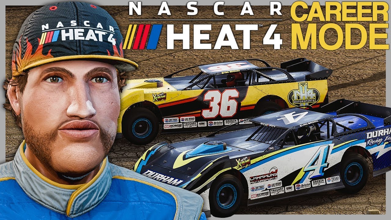 НАЧАЛО КАРЬЕРЫ В NASCAR HEAT 4 | Вступительный сезон, эпизод 1