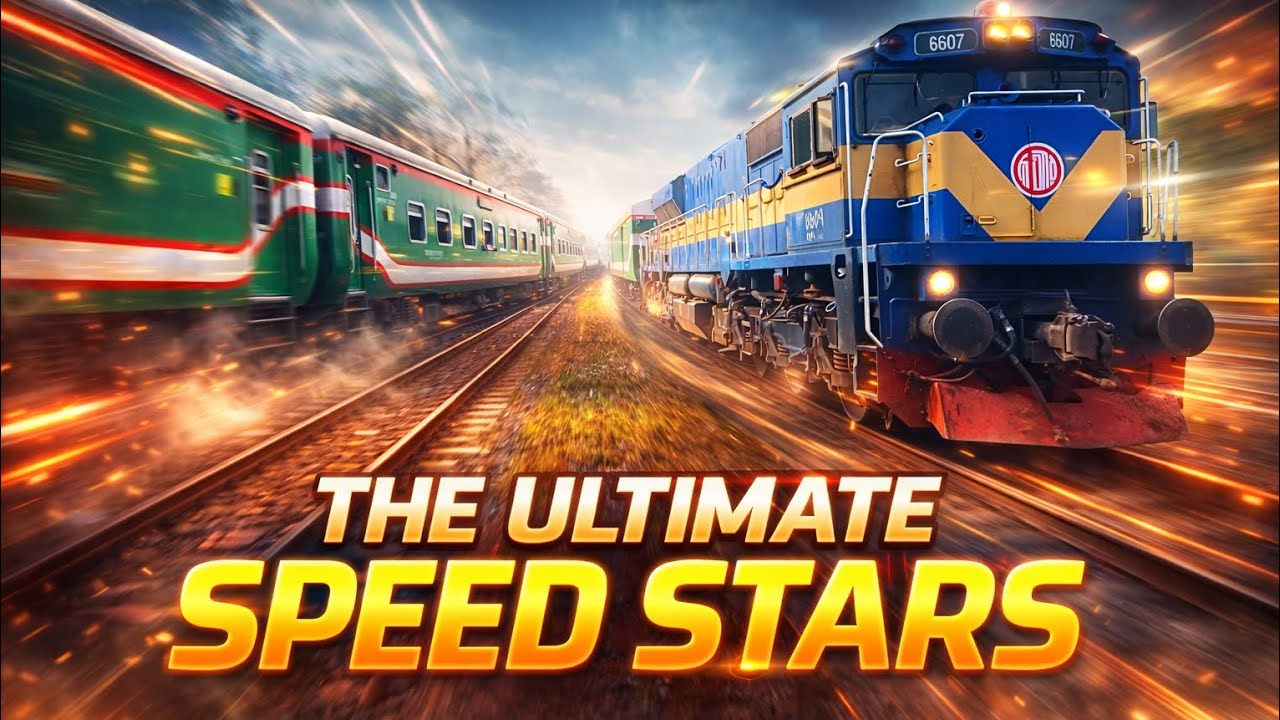The Ultimate Speedy Train Of Bangladesh 