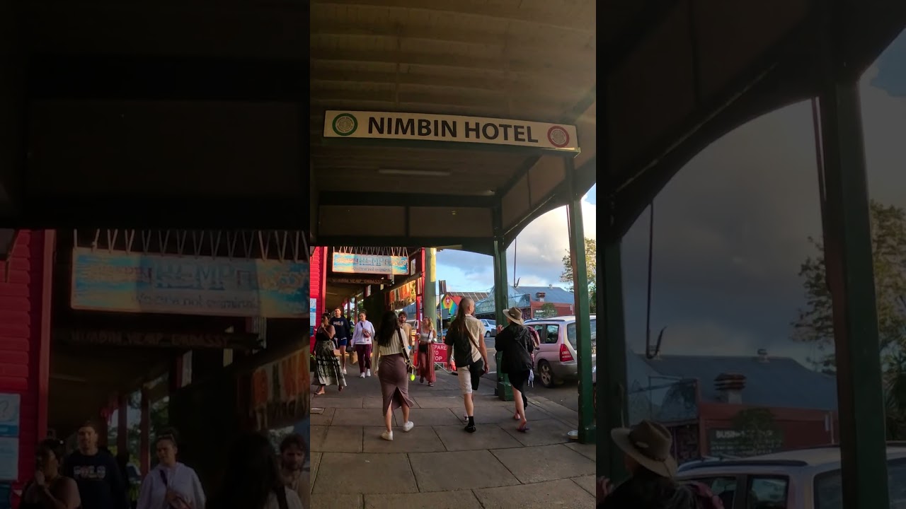 [4K] Nimbin Pueblo Hippie En Australia Vibes