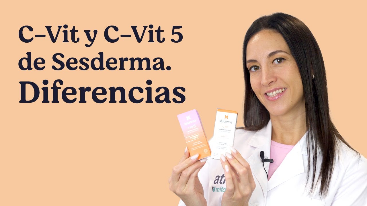 FARMACÉUTICA analizando la diferencia entre el sérum C-Vit y C-Vit 5 de Sesderma 💥 @atida_mifarma